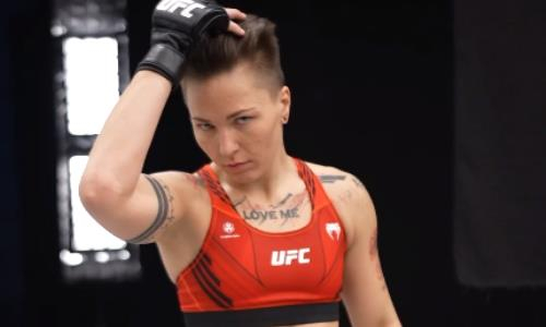 Уроженка Казахстана провела свою первую фотосессию в UFC