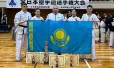 Казахстанские каратисты выиграли чемпионат Японии