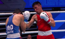 Видео боя «Казахского Ломаченко» против чемпиона мира за выход в четвертьфинал ЧМ-2023 по боксу
