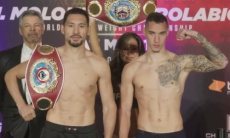 Прямая трансляция боя Жанибека Алимханулы за титул чемпиона мира WBO