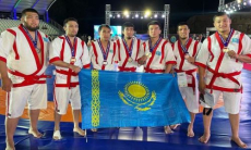 Сборная Казахстана заняла первое место на чемпионате Азии-2023 по казахша-курес