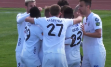 Казахстанский нападающий забил победный гол в европейском чемпионате. Видео
