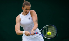 Сенсация произошла в первом же матче финалистки Уимблдона на турнире. Видео