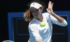 Драмой завершился первый матч лучшей теннисистки Казахстана в парах на Уимблдоне-2023