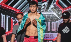 «Голы забивал». Непобежденный дебютант UFC из Казахстана рассказал о карьере футболиста