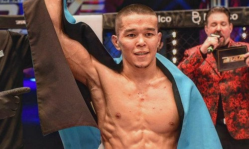 Асу Алмабаев оставил смешное сообщение за десять дней до дебюта в UFC