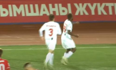 Видео гола Ньянгбо матча Премьер-Лиги «Аксу» — «Актобе»