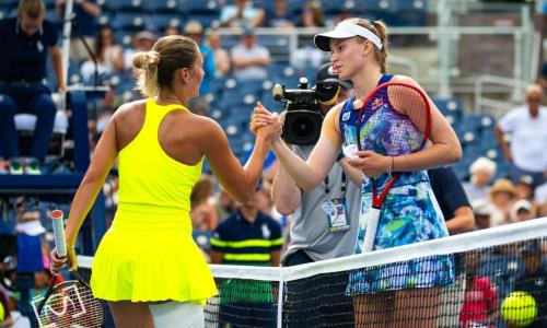 Неожиданное обращение украинки к Рыбакиной после разгрома на US Open попало на видео