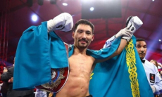 Официально объявлен бой Жанибека Алимханулы за два титула чемпиона мира