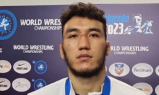 Чемпион мира по борьбе из Казахстана прокомментировал свою историческую победу