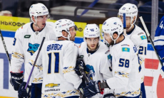 Назван победитель матча КХЛ «Спартак» — «Барыс»