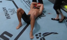 Видео нокаута уроженца Казахстана в главном бою турнира UFC