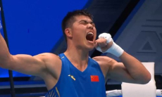 Казахский боксер завоевал «золото» Азиады-2023