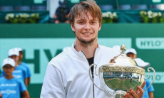 Лучший теннисист Казахстана выиграл турнир в Антверпене