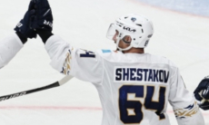 Видео шайб матча КХЛ  «Металлург» — «Барыс» 3:2