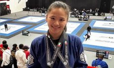 Юная казахстанка выиграла два «серебра» на чемпионате мира по джиу-джитсу в Абу-Даби 