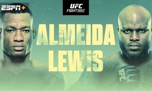 Прямая трансляция турнира UFC Fight Night 231 с главным боем Алмейда — Льюис