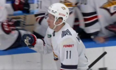 Никита Михайлис забросил 12-ю шайбу за «Металлург». Видео