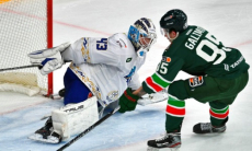 Казахстанский вратарь «Барыса» оформил третий шатаут в сезоне