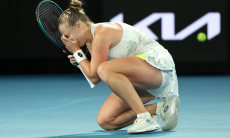 Обидчица Елены Рыбакиной эмоционально отреагировала на победу в историческом матче на AO-2024