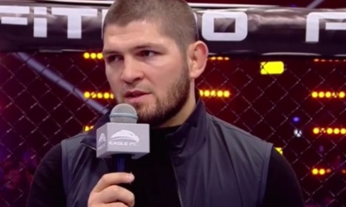 Хабиб Нурмагомедов отреагировал на успех бойца казахстанского менеджера в UFC