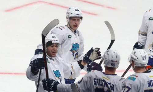 КХЛ отметила яркую серию «Барыса» перед матчем с «Трактором»