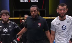 Бой Россия — Узбекистан в UFC неожиданно закончился за 11 секунд. Видео