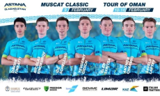 Гонщик «Астаны» завоевал место на пьедестале четвертого этапа «Тура Омана»