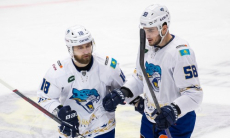 Форвард сборной Казахстана оформил первый дубль в КХЛ