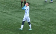 19-летний казахстанский футболист забил чемпиону Беларуси. Видео