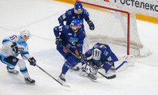 Видеообзор последней победы «Барыса» в сезоне КХЛ