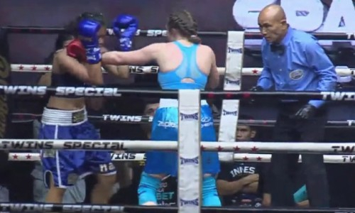 Видео нокаута самой сексуальной боксерши Казахстана