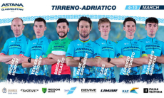 «Астана» объявила состав на гонку «Тиррено-Адриатико»