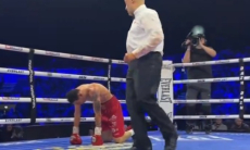 Британский боксер брутально нокаутировал «Цыгана». Видео