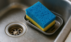 Где нельзя оставлять губку для мытья посуды — названо опасное место