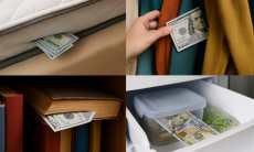 Никогда не держите дома деньги в этих местах. О них знают все воры