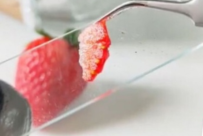 Личинки насекомых нашли в ягодах. Шокирующие фото клубники под микроскопом 