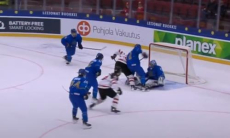 Сэйвы голкипера сборной Казахстана попали в список лучших на юношеском чемпионате мира