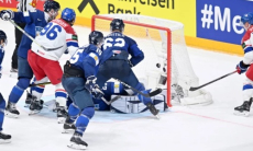 Редким счетом закончился матч чемпионата мира по хоккею