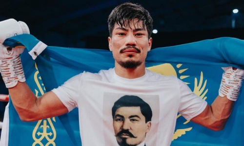Быстрым нокаутом завершился титульный бой «Наследника Головкина» из Казахстана