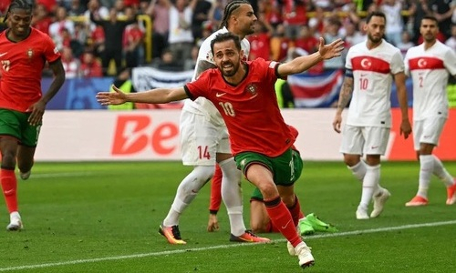 Дикий привоз случился в матче Португалия — Турция на Евро-2024. Видео