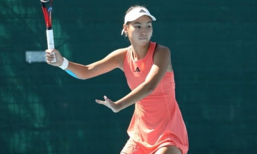 18-летняя казахстанская теннисистка провела матч на «Ролан Гаррос»