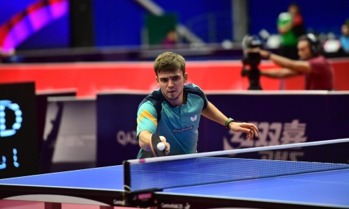 Лидер сборной Казахстана выступил на турнире по настольном теннису в Любляне