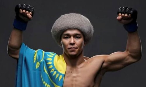 Асу Алмабаева торжественно встретили в Казахстане после исторического боя в UFC. Видео