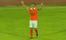 Гол с центра поля забит в Кубке лиги Казахстана. Видео