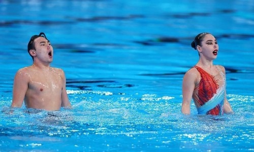 Казахстан завоевал три медали на этапе Кубка мира по артистическому плаванию