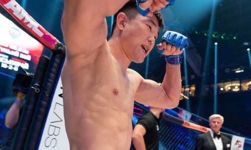 «Терминатор» из Казахстана нокаутировал бывшую звезду UFC в бою за титул