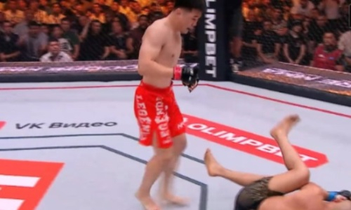 Видео нокаута, или Как Муратбек Касымбай вырубил экс-звезду UFC
