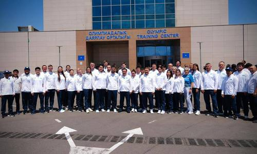 Казахстанские спортсмены отправились на Олимпиаду-2024