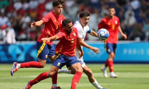 В матче Узбекистан — Испания забит первый гол Олимпиады-2024. Видео